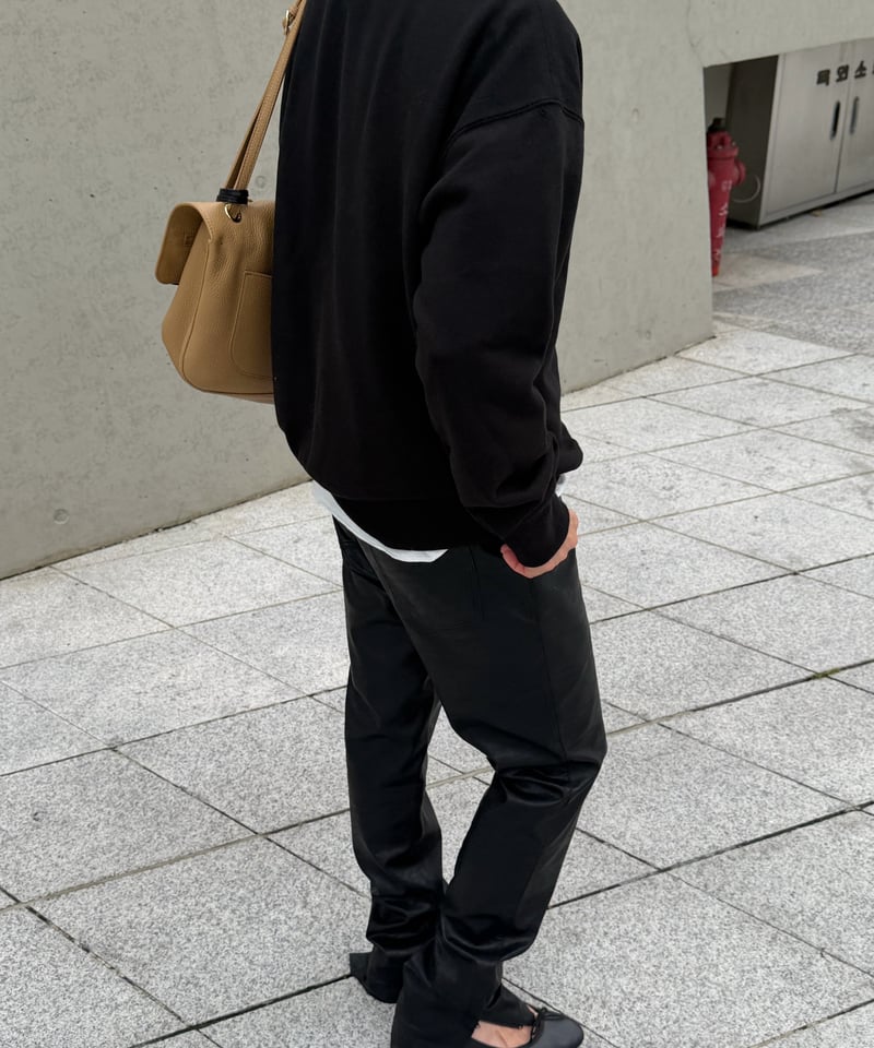 new fake leather pants | ok.soon