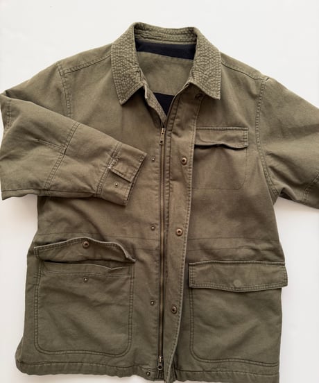 military boa half coat