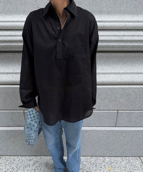 ok.soon×piccadilly cotton pullover shirt