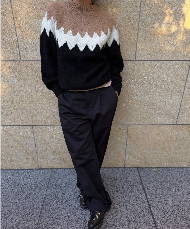 ok.soon×dickies wide chino pants (black) | ok.soon