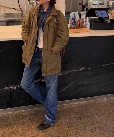 military boa half coat