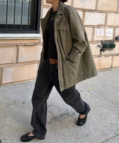 military boa half coat