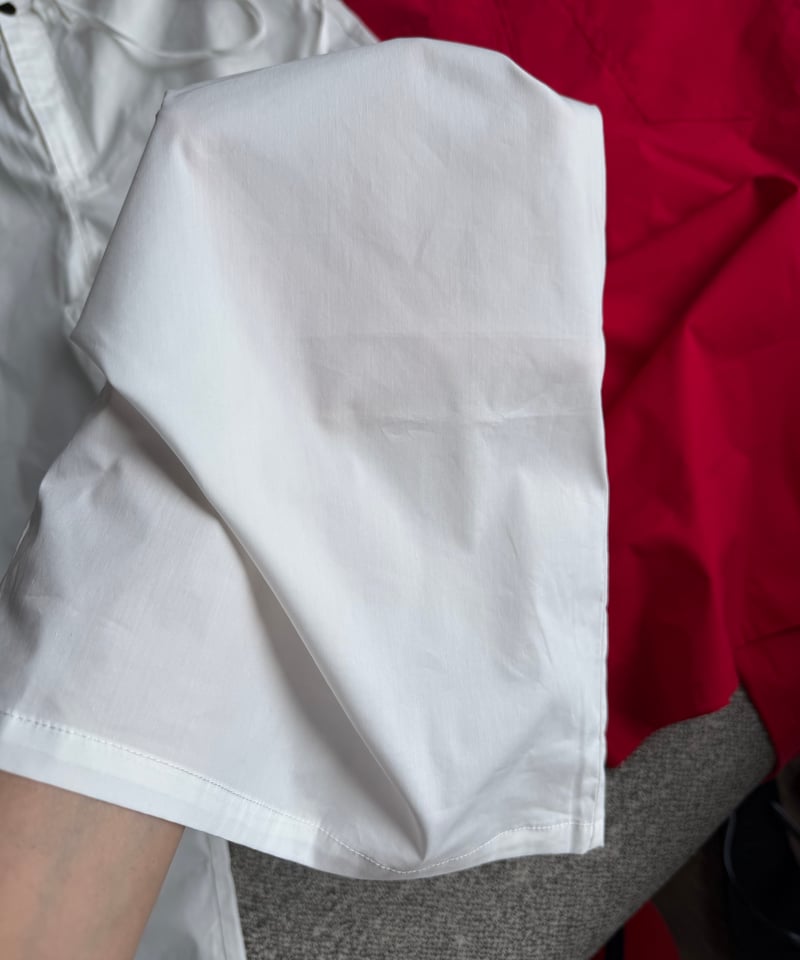 casual light pants(white/red) | ok.soon