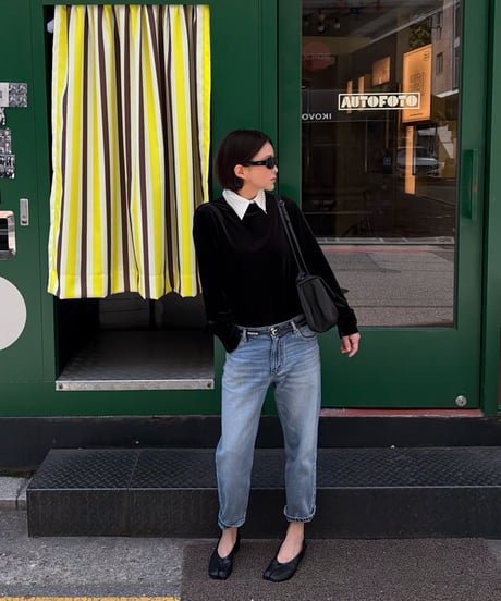 collared velour shirt