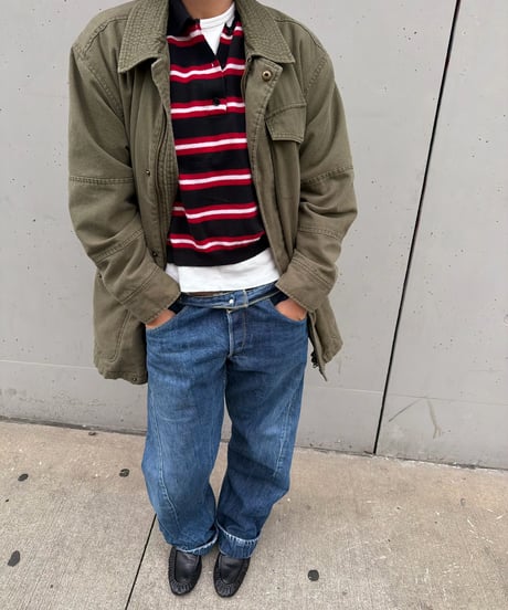 military boa half coat