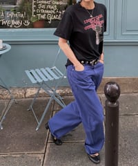 vintage blue cotton pants ⚠️初回と同じサイズになります