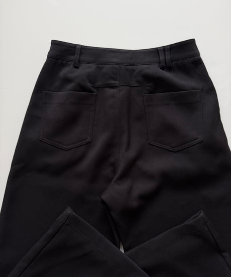 medium wide pants black