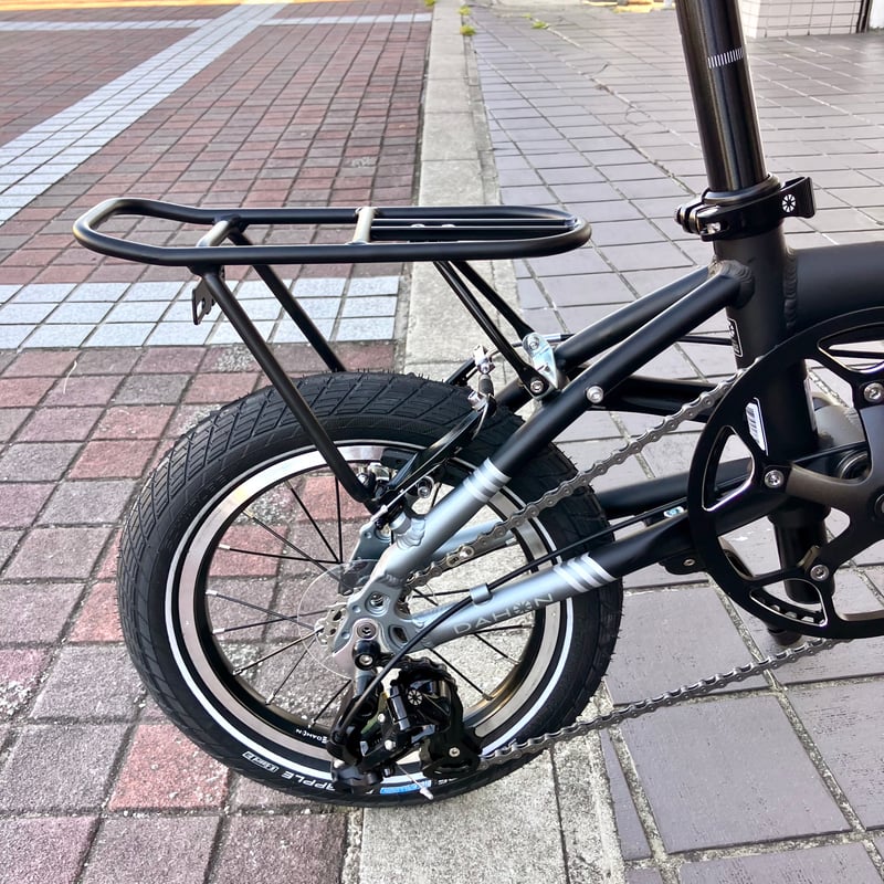 DAHON：K3 w/ Schwarbe BIG APPLE , Rear Carrier