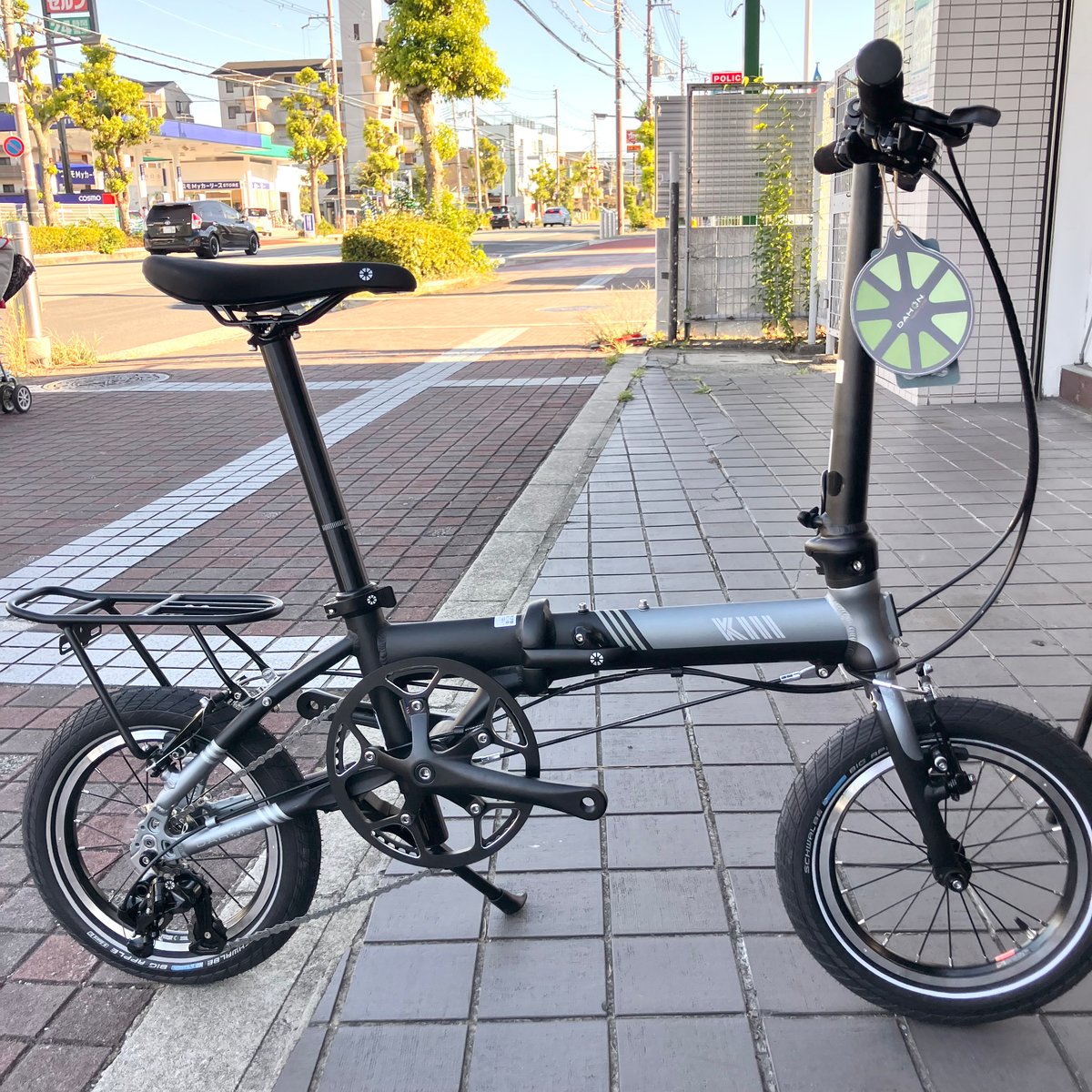 DAHON：K3 w/ Schwarbe BIG APPLE , Rear Carrier