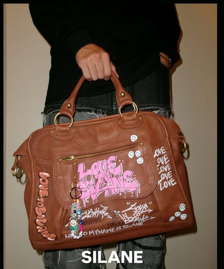 リメイク古着　バッグL