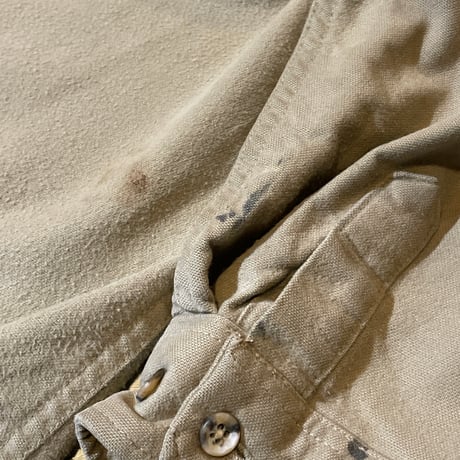 90s St John's Bay Chamois Cloth Shirt [20277]