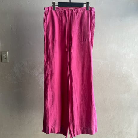 Cotton Flare Easy Pants [19946]