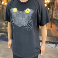 Cat Face S/S Printed Tee [19817]