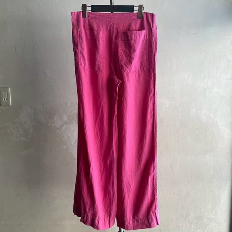 Cotton Flare Easy Pants [19946]