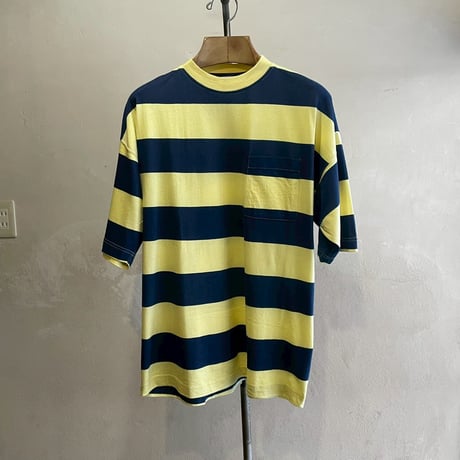 80~90s S/S Border Tee [19934]