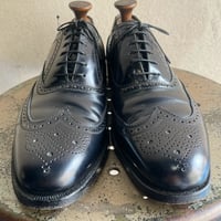 80s Florsheim Royal Imperial Wing Tip Shoes [20263]