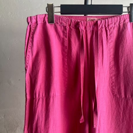 Cotton Flare Easy Pants [19946]