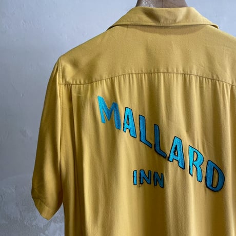 50-60s King Louie S/S Rayon Bowling Shirt [19983]