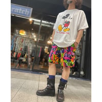 80s S/S Big Size Printed Tee [19849]
