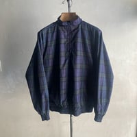 90s Black Watch Reversible Pullover Jacket [20247]