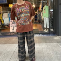 80-90s Native American Pattern S/S Design Tee [20117]