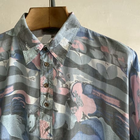 Abstract Pattern Pullover Cutsew [19918]