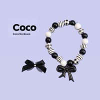 【予約】comocomo...Coco Necklace/ribbon