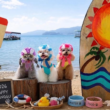 【予約】HAPPYJJANGGU♪ CANDY ROSS BIKINI