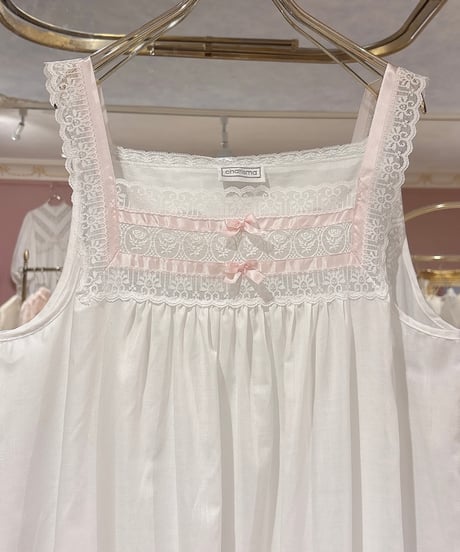 80s vintage satin ribbon lace no sleeve dress