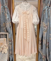 60s vintage flower no sleeve dress
