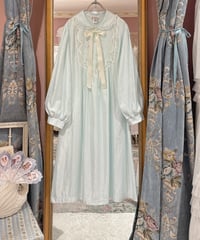 80s vintage flower embroidered lace satin dress