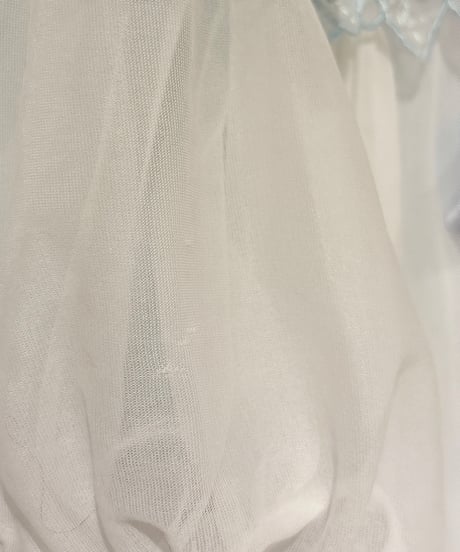 60s vintage leaf embroidered lace gown dress