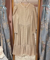 70s vintage petit flower dress