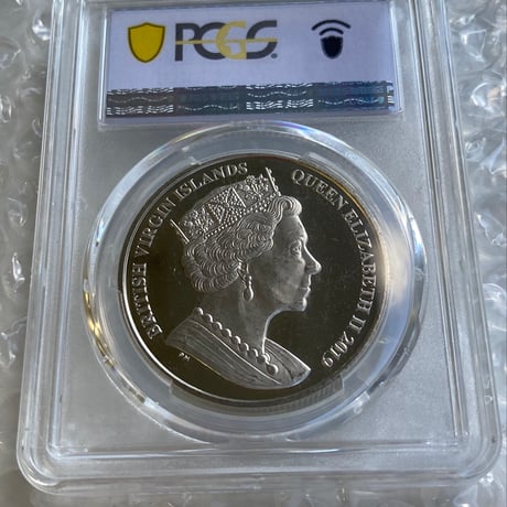 ウナとライオン 2019年 イギリス領 ヴァージン諸島 PCGS鑑定MS64 ニッケル硬貨 コイン 英国 Una Lion BVI nickel