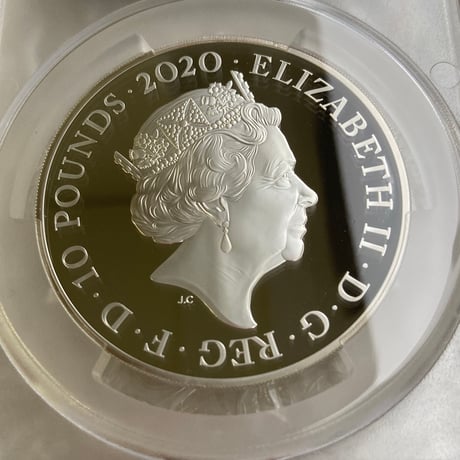 【PCGS鑑定PR69・世界20枚】QUEEN 5oz ミュージック レジェンド クイーン 5オンス銀貨 シルバープルーフコイン 英国 イギリス ロイヤルミント