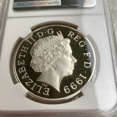 NGC鑑定PF69UC 1999年 イギリス ダイアナ妃追悼祈念 5ポンド銀貨 シルバープルーフコイン 英国王立造幣局 イギリス ロイヤルミント Princess Diana Royal Mint