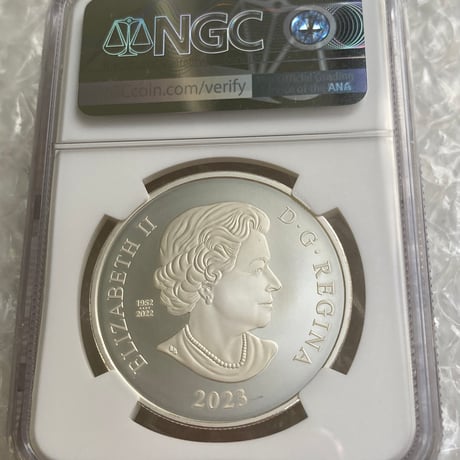 NGC鑑定PF70 カナダ造幣局 聖エドワード王冠・クラウン銀貨 2023年 マットプルーフシルバーコイン 20ドル ロイヤル カナディアンミント