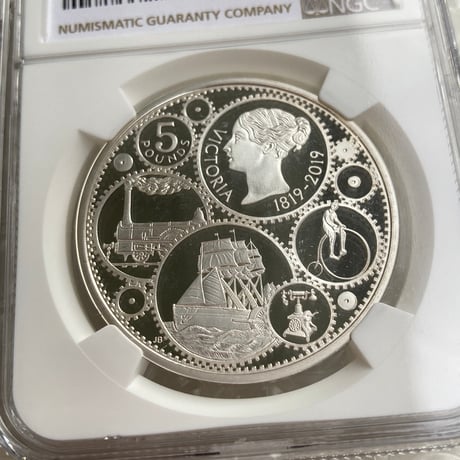 NGC鑑定PF70 ロイヤルミント 2019年 ヴィクトリア女王  生誕200周年記念銀貨 シルバー プルーフコイン イギリス 英国 Royal Mint Victoria