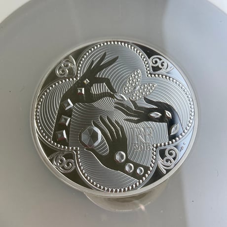 ヴァンクリーフ＆アーペル フランス パリ造幣局 5オンス銀貨 NGC鑑定PF68 シルバー プルーフコイン ※ディオールやブシュロンと同シリーズ Van Cleef & Arpels