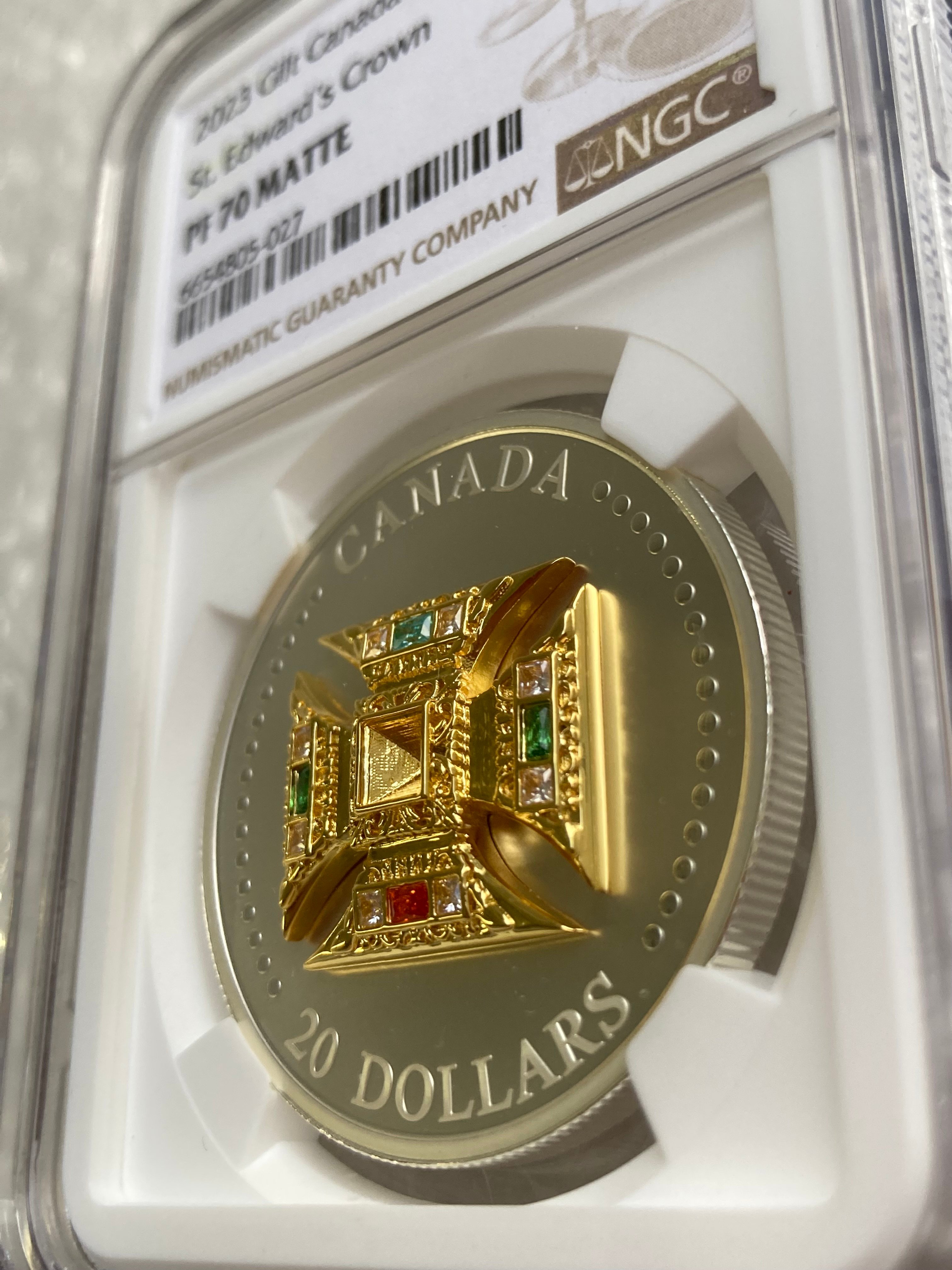 最高鑑定 2011年 ニウエ 銀貨 NGC PF70 UC カガヤアート 天秤座 NGC鑑定PF70 カナダ造幣局 聖エドワード王冠・クラウン銀貨 2023年