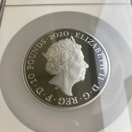 【NGC鑑定PF70・5oz】 QUEEN ミュージック・レジェンド クイーン 5オンス銀貨 10ポンド シルバープルーフコイン 英国 イギリス ロイヤルミント Royal Mint コイン本体のみ