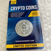 イーサリアム モチーフ チャド共和国 CFAフラン プルーフ版 1オンス 銀貨 シルバーコイン 暗号資産 暗号通貨 仮想通貨 クリプトアセット Ethereum