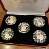 ニウエ 2001年 ポケモン ポケットモンスター 10ドル銀貨セット シルバー プルーフコイン ピカチュウ 泰星コイン niue pokemon pikachu