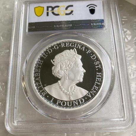 【PCGS鑑定PR69DCAM】 ウナとライオン 2021年 イギリス領セントヘレナ造幣局 1オンス銀貨 シルバー プルーフコイン Una Lion St.Helena