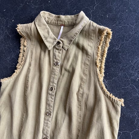 LINEN×COTTON SHIRT [S-4587]