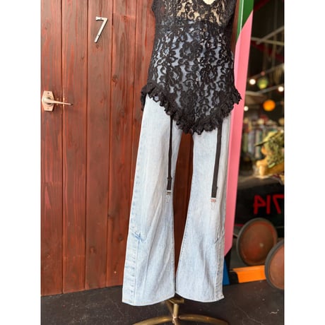 Levis SLIT DENIM PANTS [S-4502]