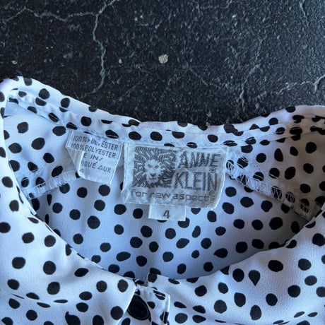 90'S DOT BLOUSE [S-4983]