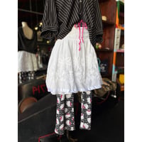 FLOWER COTTON SKIRT [S-4660]