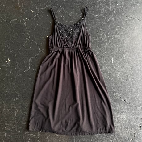 CROCHET DESIGN CAMI DRESS [S-4499]