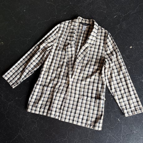 CHECK OVER JACKET [S-4559]
